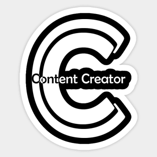 Content Creator - 01 Sticker